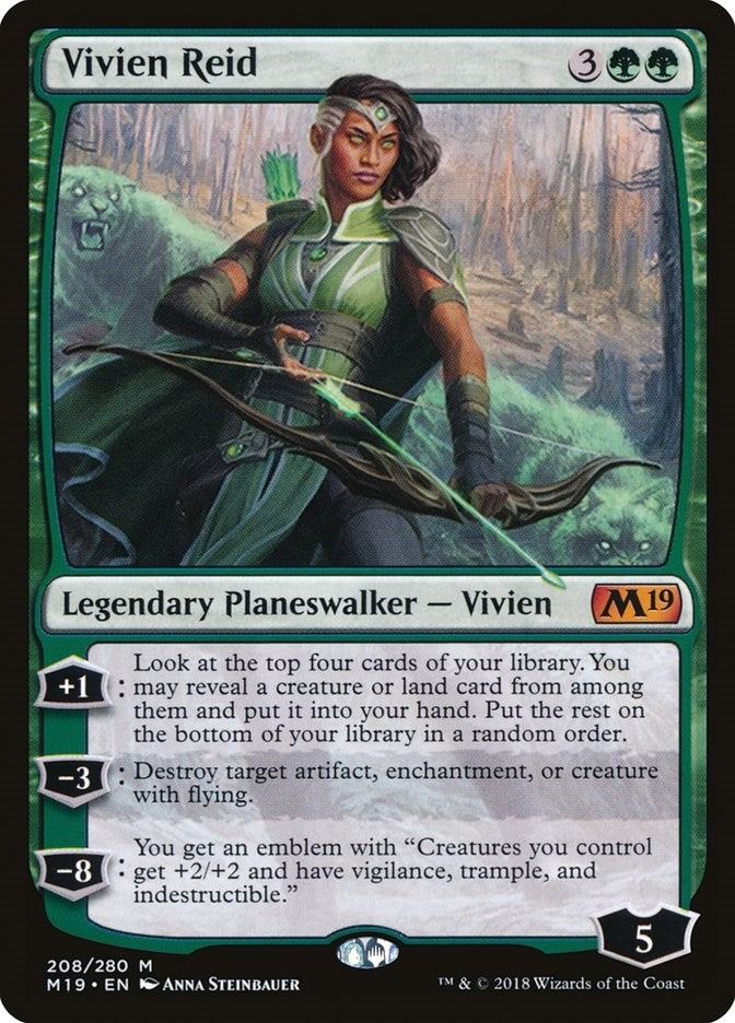Image for Vivien Reid (208) [Core Set 2019] - Magic: The Gathering