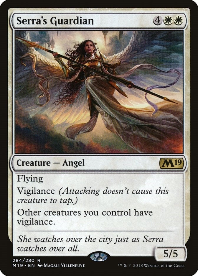 Image for Serra's Guardian (284) [Core Set 2019] - Magic: The Gathering
