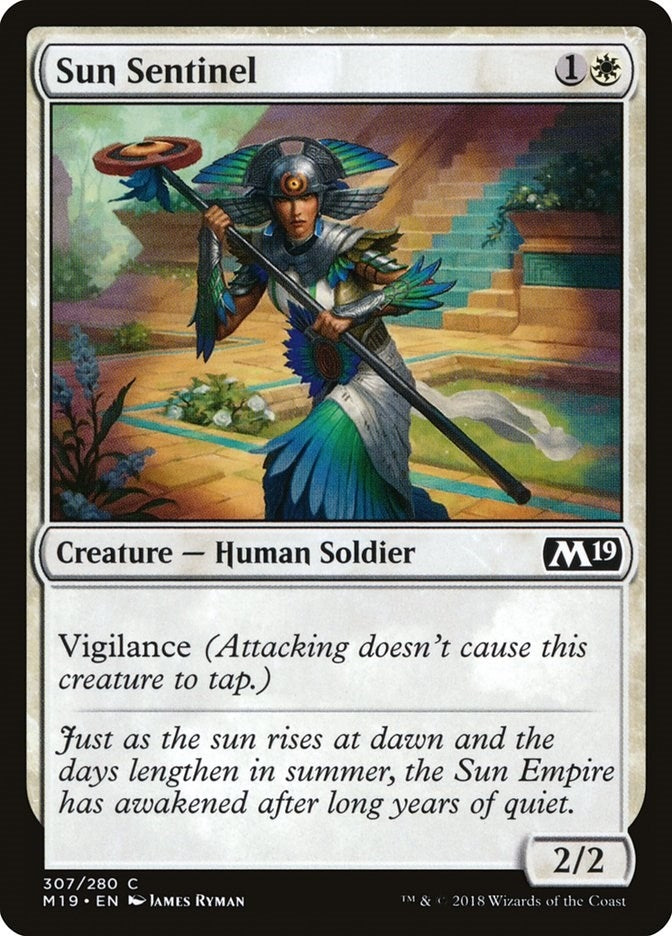Image for Sun Sentinel (307) [Core Set 2019] - Magic: The Gathering