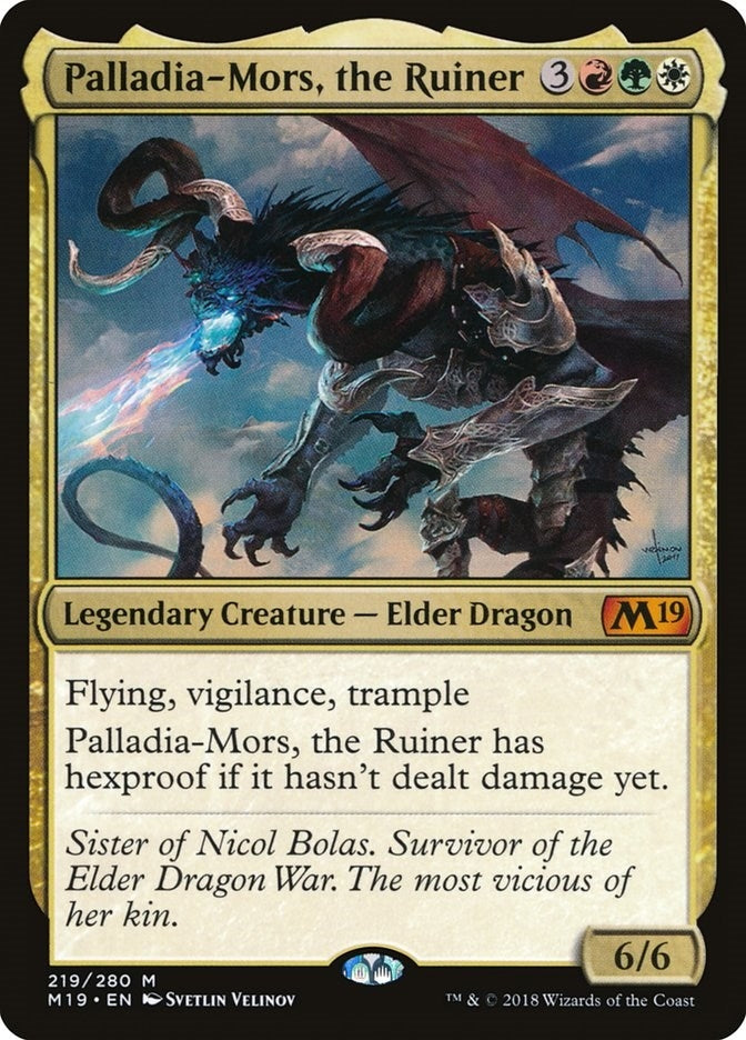 Image for Palladia-Mors, the Ruiner (219) [Core Set 2019] - Magic: The Gathering