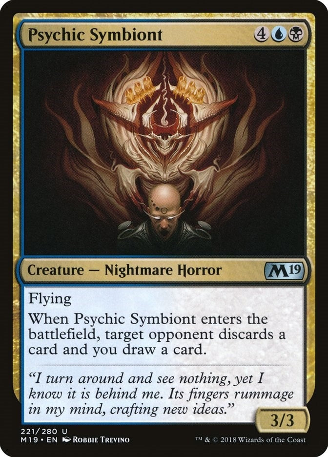 Image for Psychic Symbiont (221) [Core Set 2019] - Magic: The Gathering