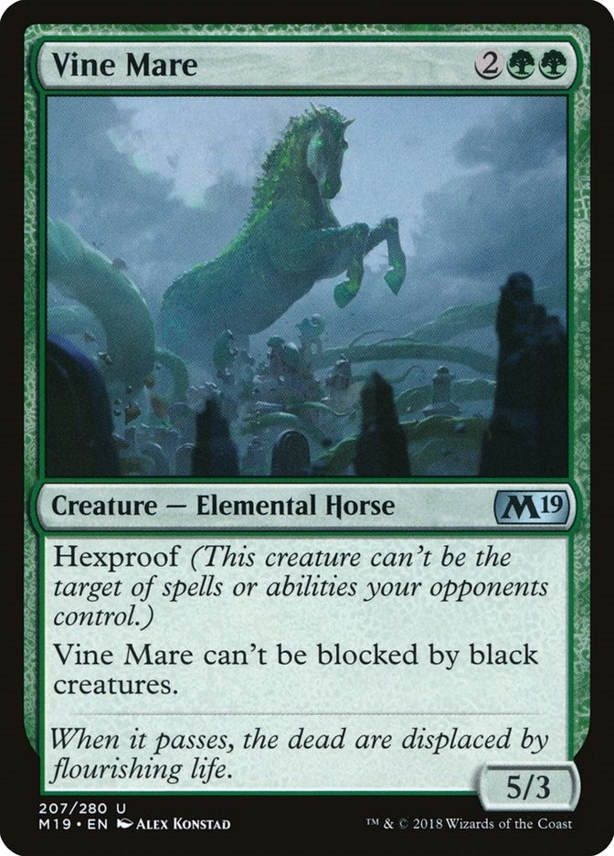 Image for Vine Mare (207) [Core Set 2019] - Magic: The Gathering