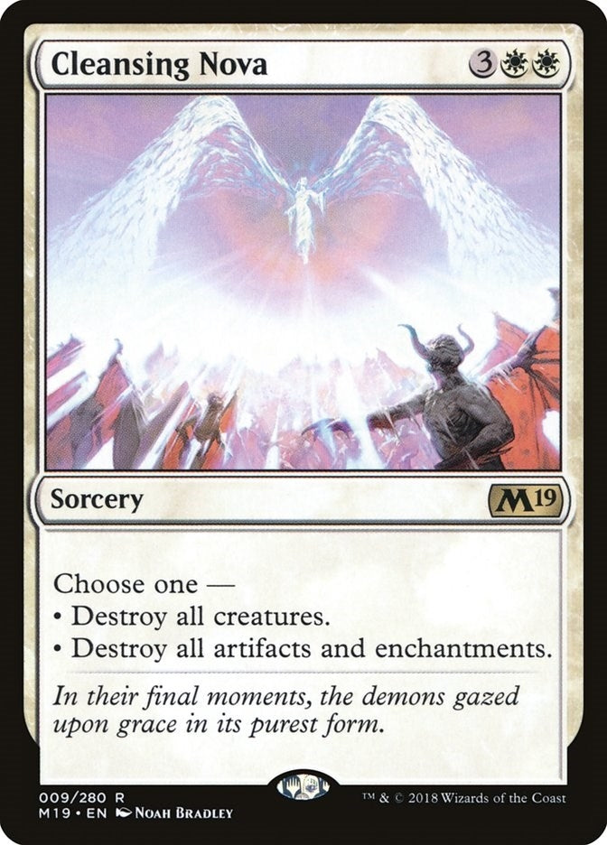 Image for Cleansing Nova (9) [Core Set 2019] - Magic: The Gathering