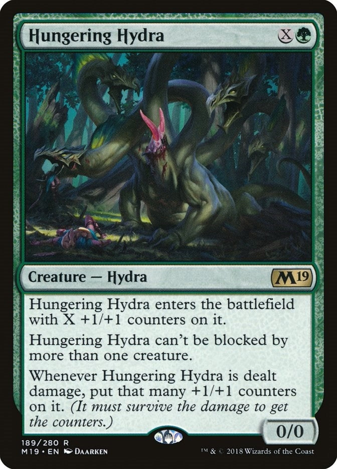 Image for Hungering Hydra (189) [Core Set 2019] - Magic: The Gathering