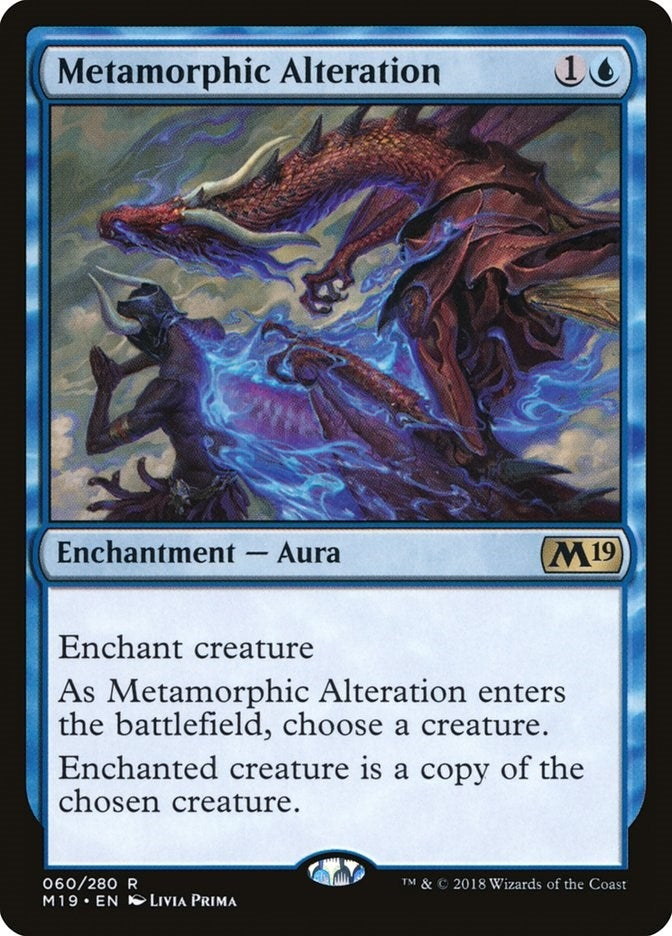 Image for Metamorphic Alteration (60) [Core Set 2019] - Magic: The Gathering
