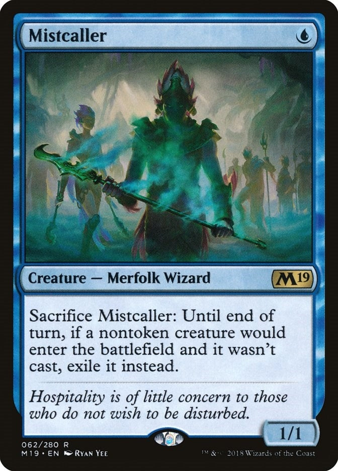 Image for Mistcaller (62) [Core Set 2019] - Magic: The Gathering