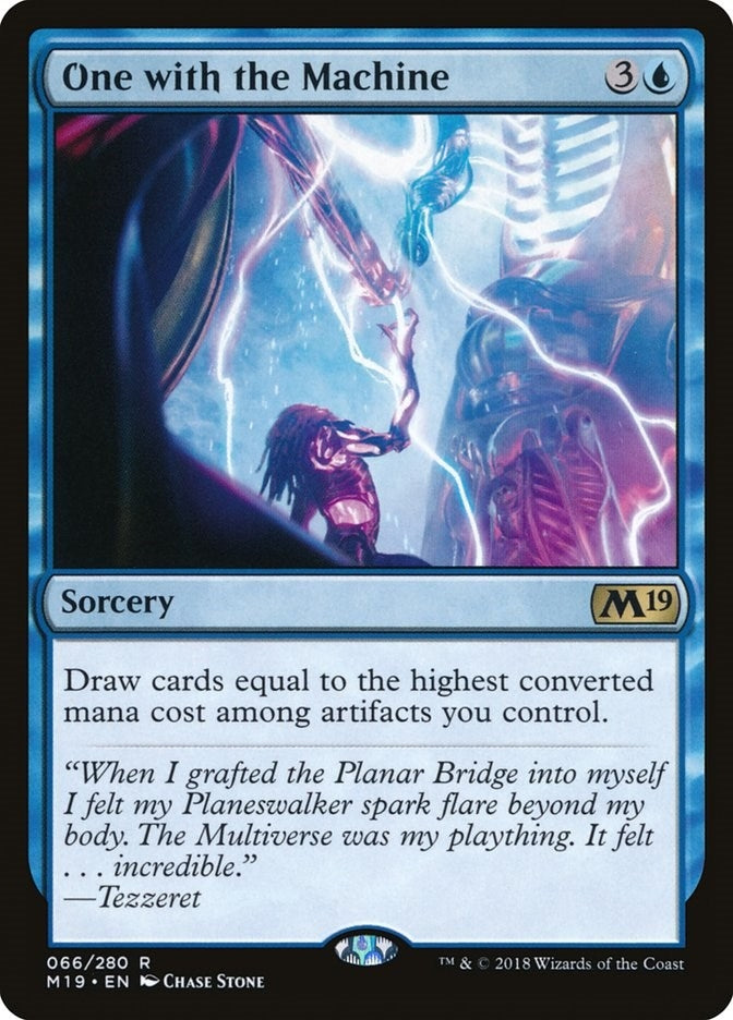 Image for One with the Machine (66) [Core Set 2019] - Magic: The Gathering
