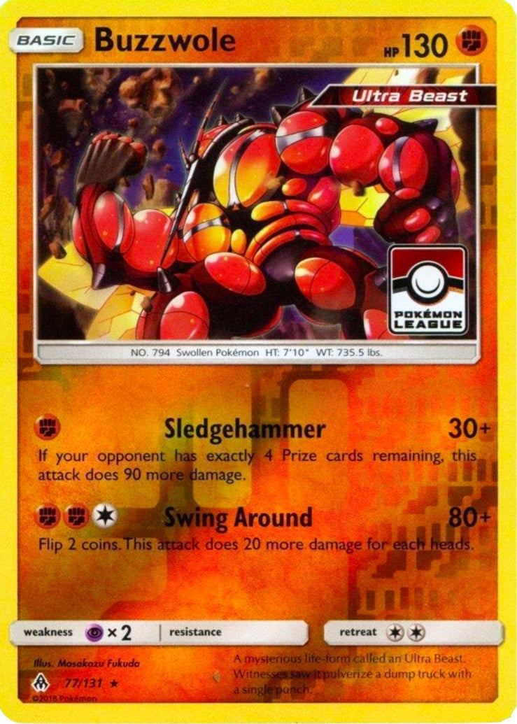 Image for Buzzwole - 77/131 (Pokemon League) (077/131) [League & Championship Cards] - Pokemon