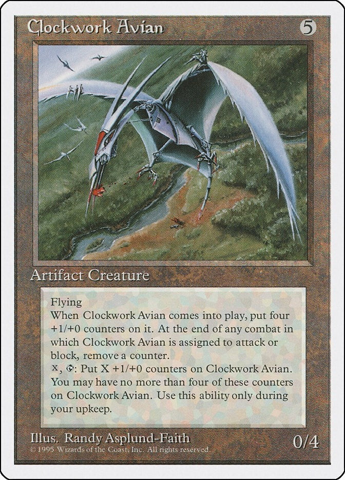 Image for Clockwork Avian [Fourth Edition] - Magic: The Gathering