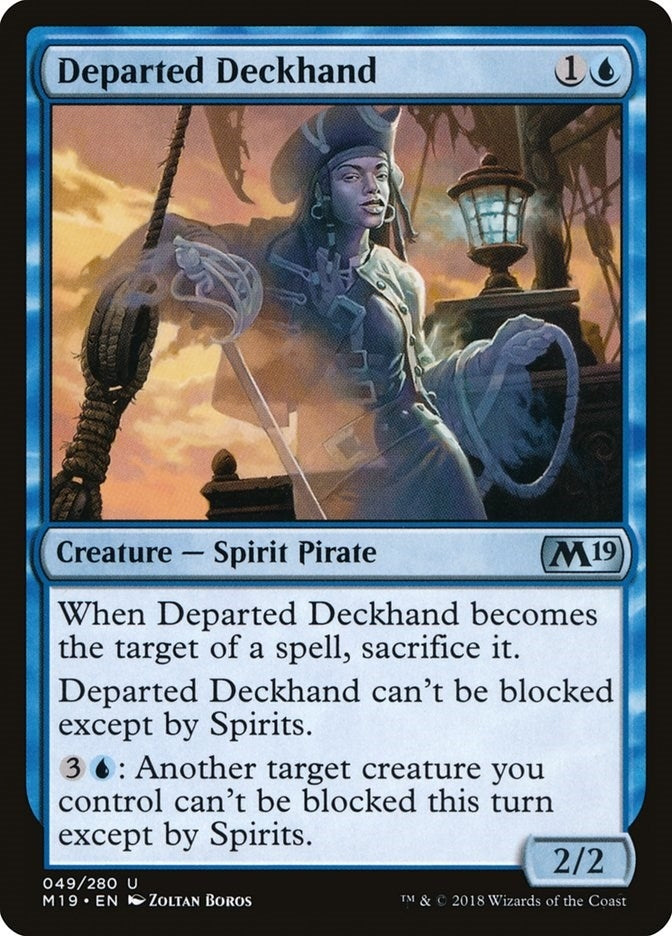 Image for Departed Deckhand (49) [Core Set 2019] - Magic: The Gathering
