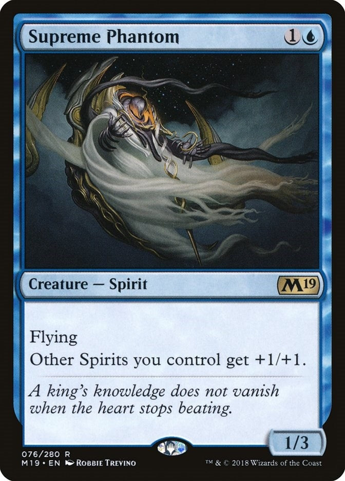 Image for Supreme Phantom (76) [Core Set 2019] - Magic: The Gathering