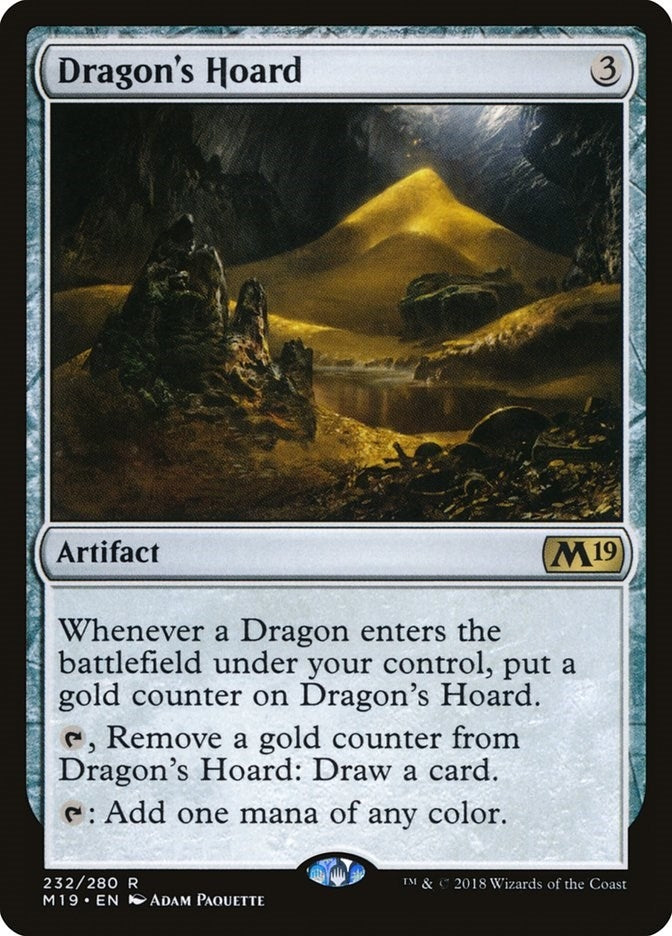 Image for Dragon's Hoard (232) [Core Set 2019] - Magic: The Gathering