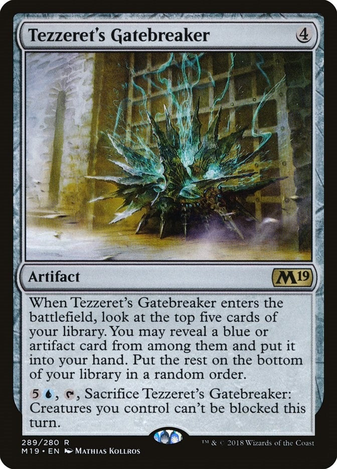 Image for Tezzeret's Gatebreaker (289) [Core Set 2019] - Magic: The Gathering