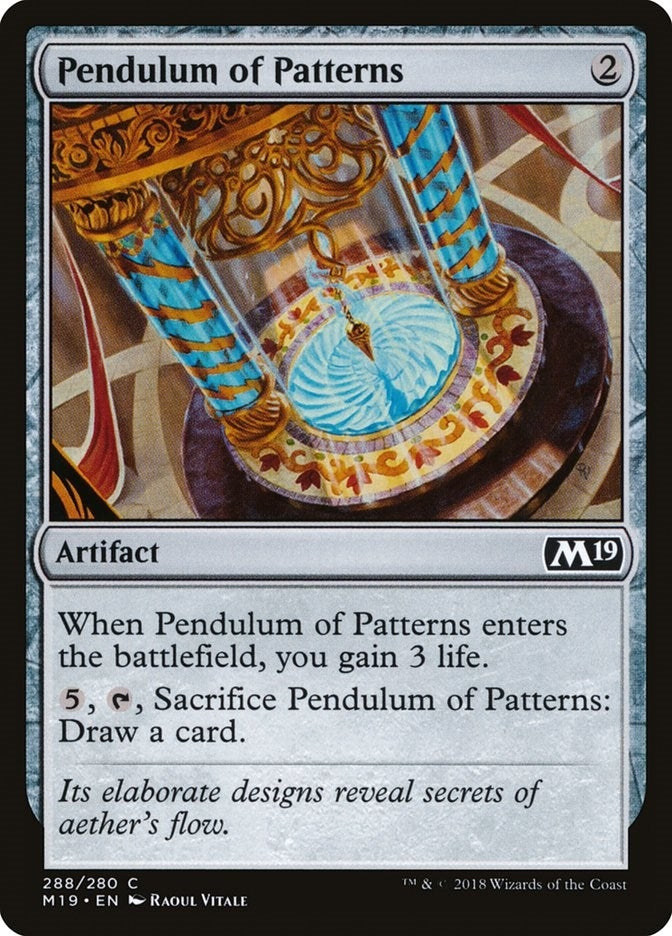 Image for Pendulum of Patterns (288) [Core Set 2019] - Magic: The Gathering