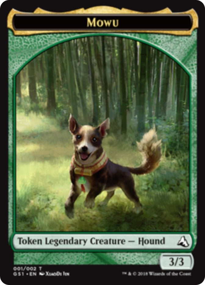 Image for Mowu Token (1) [Global Series Jiang Yanggu & Mu Yanling] - Magic: The Gathering