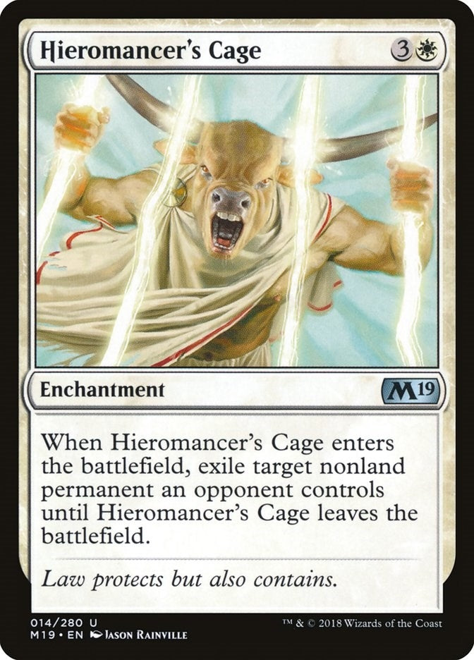 Image for Hieromancer's Cage (14) [Core Set 2019] - Magic: The Gathering