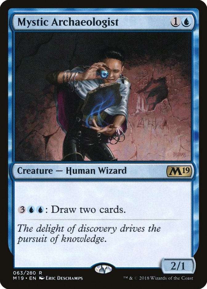 Image for Mystic Archaeologist (63) [Core Set 2019] - Magic: The Gathering