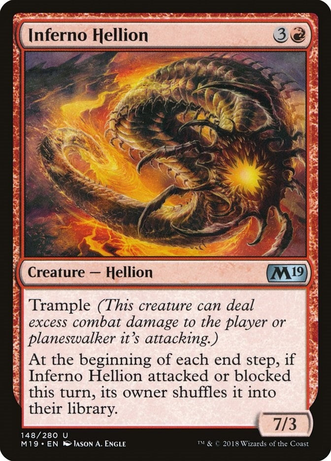 Image for Inferno Hellion (148) [Core Set 2019] - Magic: The Gathering