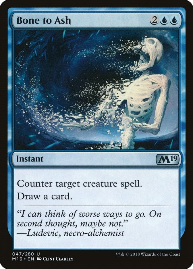 Image for Bone to Ash (47) [Core Set 2019] - Magic: The Gathering