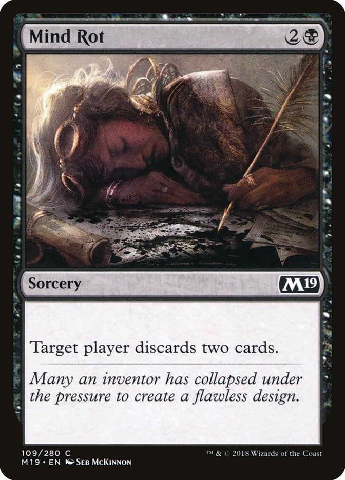 Image for Mind Rot (109) [Core Set 2019] - Magic: The Gathering