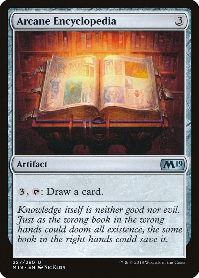 Image for Arcane Encyclopedia (227) [Core Set 2019] - Magic: The Gathering