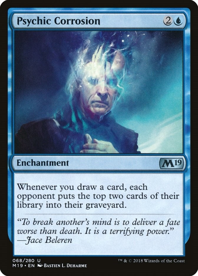 Image for Psychic Corrosion (68) [Core Set 2019] - Magic: The Gathering