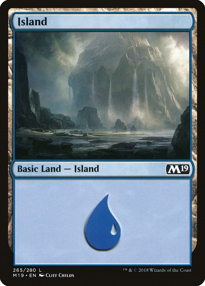 Image for Island (265) (265) [Core Set 2019] - Magic: The Gathering