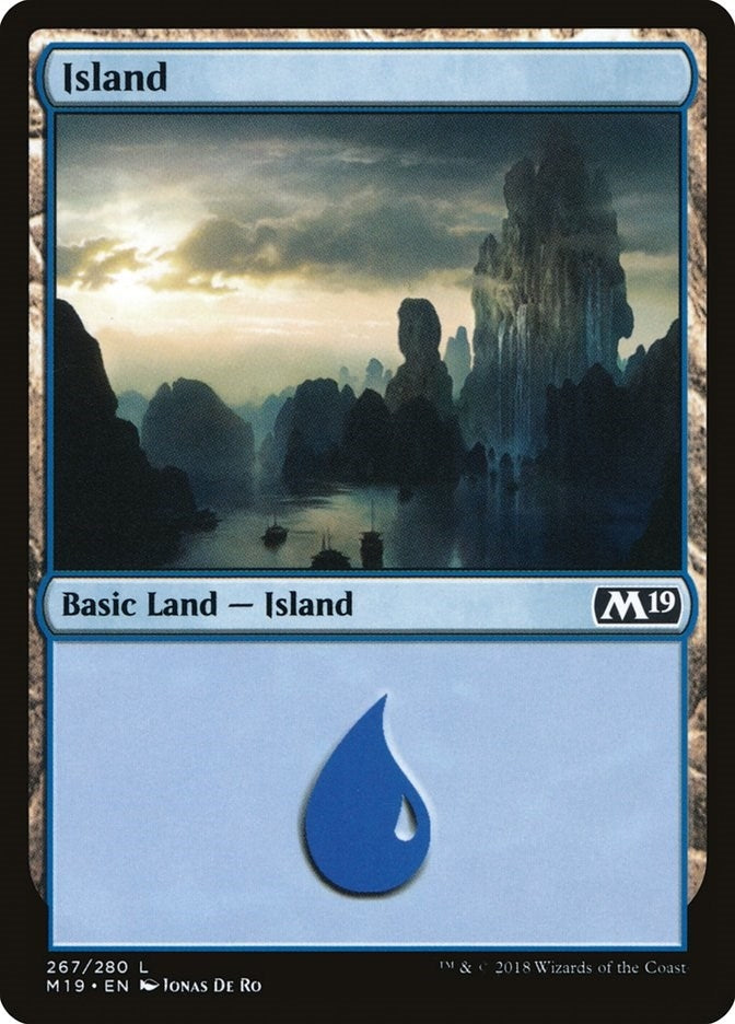 Image for Island (267) (267) [Core Set 2019] - Magic: The Gathering
