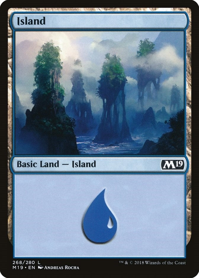 Image for Island (268) (268) [Core Set 2019] - Magic: The Gathering