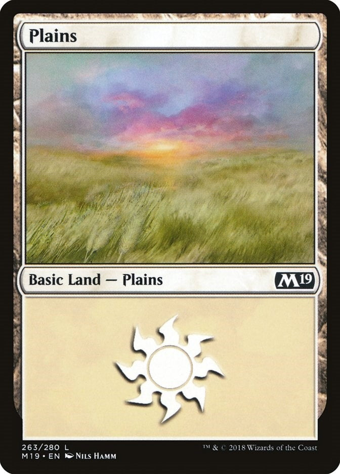 Image for Plains (263) (263) [Core Set 2019] - Magic: The Gathering