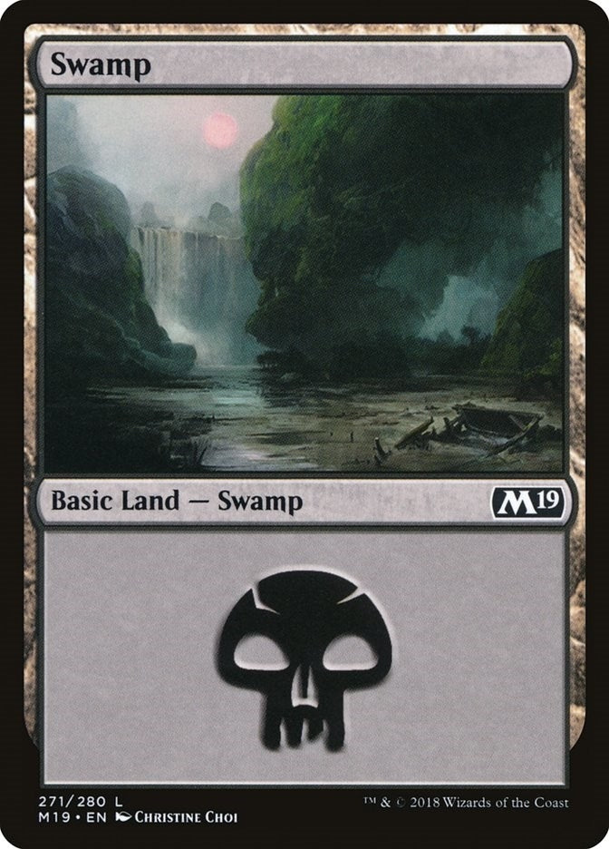Image for Swamp (271) (271) [Core Set 2019] - Magic: The Gathering