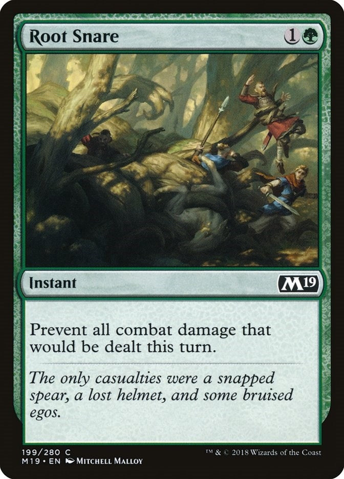 Image for Root Snare (199) [Core Set 2019] - Magic: The Gathering