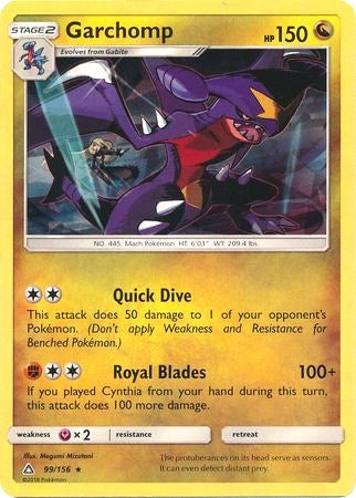 Image for Garchomp - 99/156 (Cracked Ice Holo) (099/156) [Deck Exclusives] - Pokemon