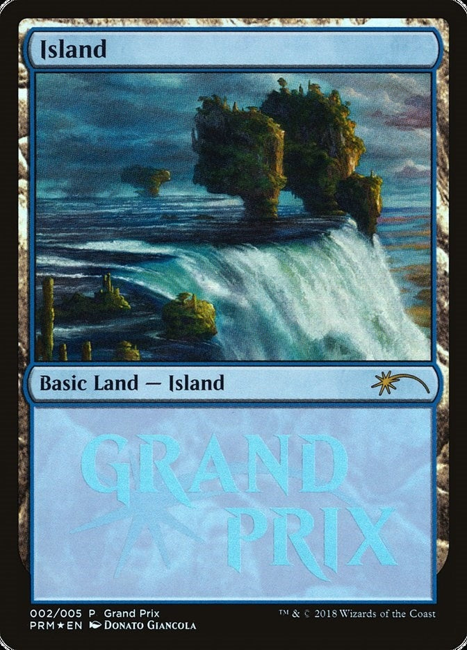 Image for Island (2) [Grand Prix Promos] - Magic: The Gathering