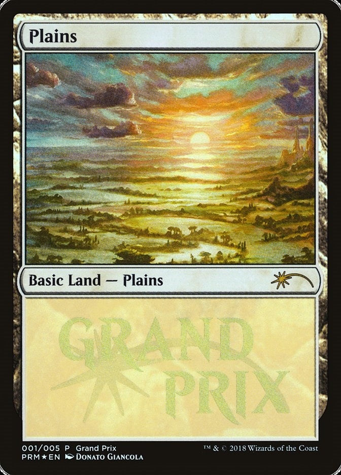 Image for Plains (1) [Grand Prix Promos] - Magic: The Gathering