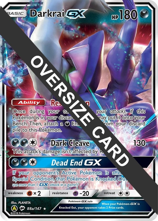 Image for Darkrai GX - 88a/147 (088a/147) [Jumbo Cards] - Pokemon