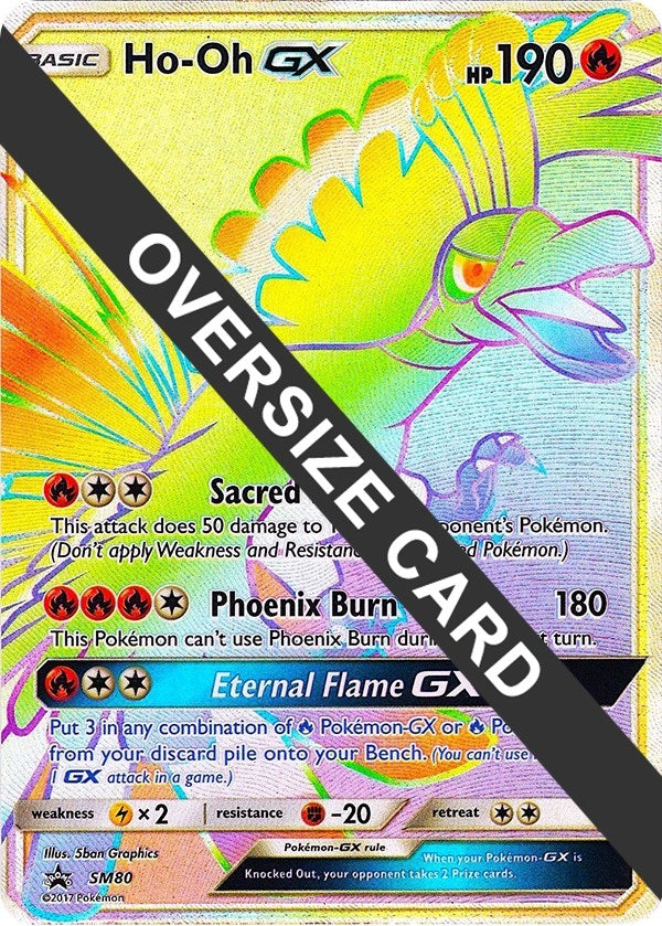 Image for Ho-Oh GX - SM80 (SM Black Star Promo) (SM80) [Jumbo Cards] - Pokemon