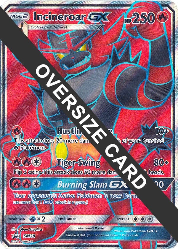 Image for Incineroar GX - SM38 (SM Black Star Promo) (SM38) [Jumbo Cards] - Pokemon