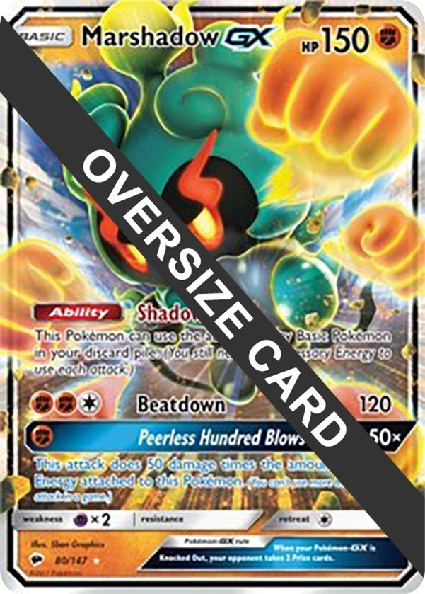 Image for Marshadow GX (080/147) [Jumbo Cards] - Pokemon