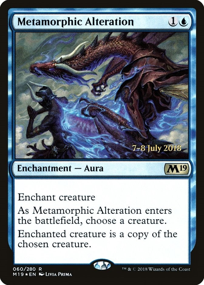 Image for Metamorphic Alteration (60) [Prerelease Cards] - Magic: The Gathering
