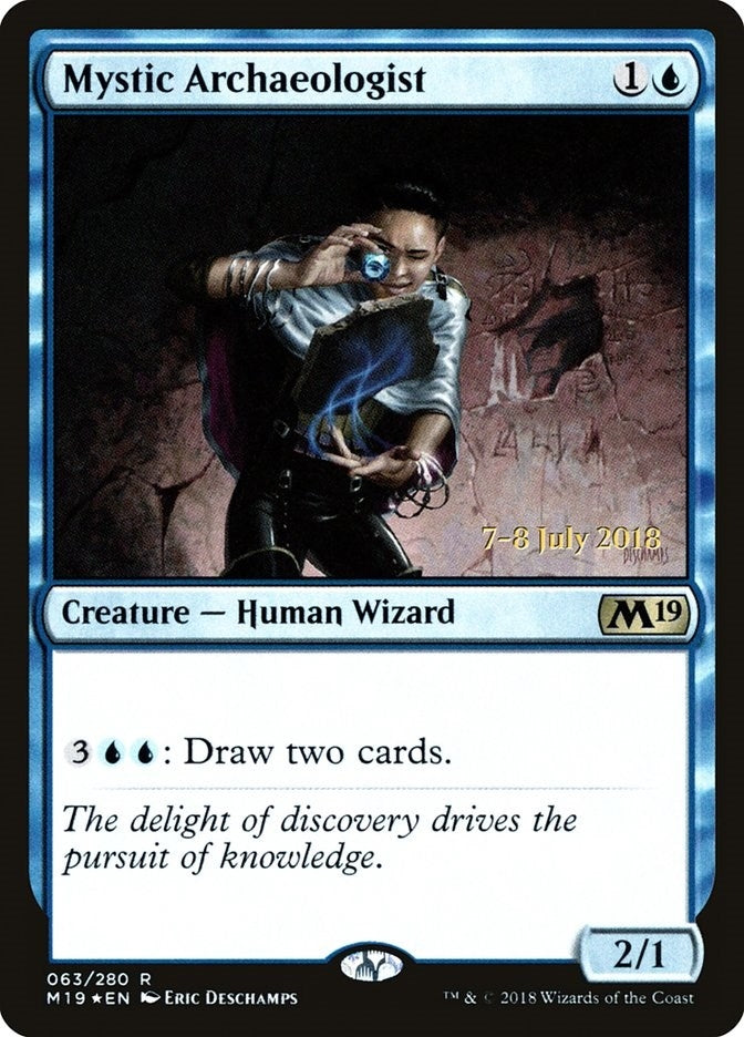 Image for Mystic Archaeologist (63) [Prerelease Cards] - Magic: The Gathering