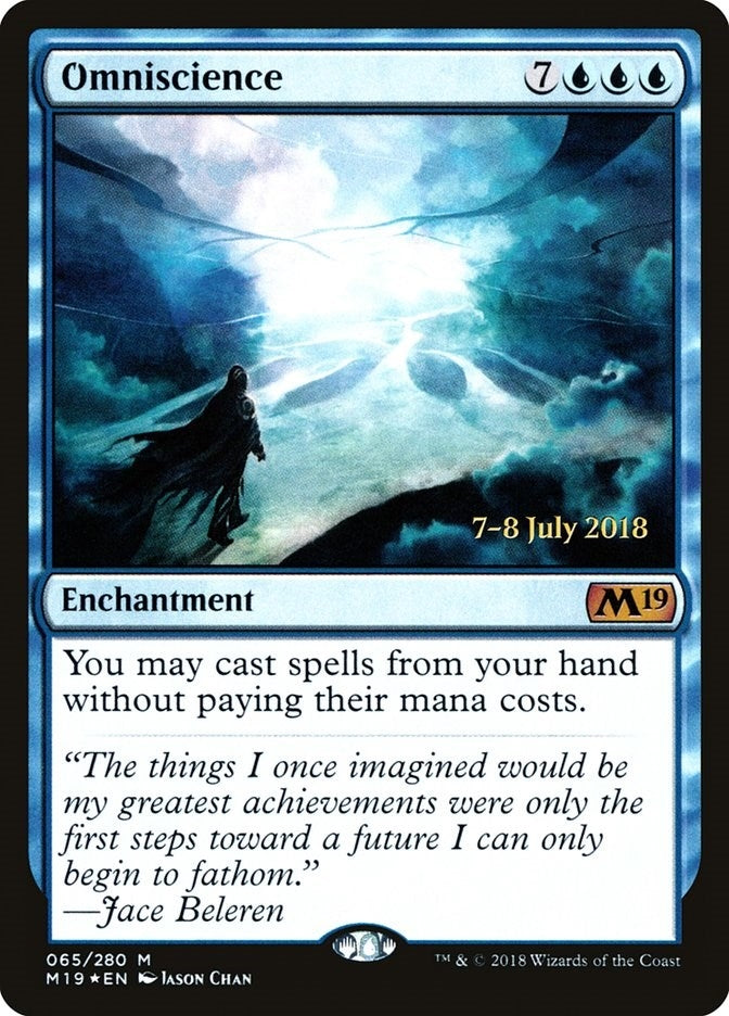 Image for Omniscience (65) [Prerelease Cards] - Magic: The Gathering