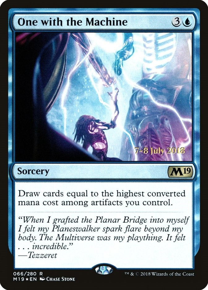 Image for One with the Machine (66) [Prerelease Cards] - Magic: The Gathering