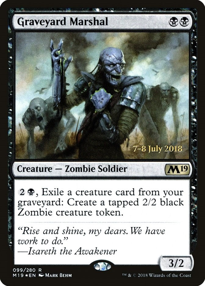 Image for Graveyard Marshal (99) [Prerelease Cards] - Magic: The Gathering