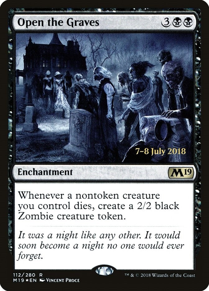 Image for Open the Graves (112) [Prerelease Cards] - Magic: The Gathering
