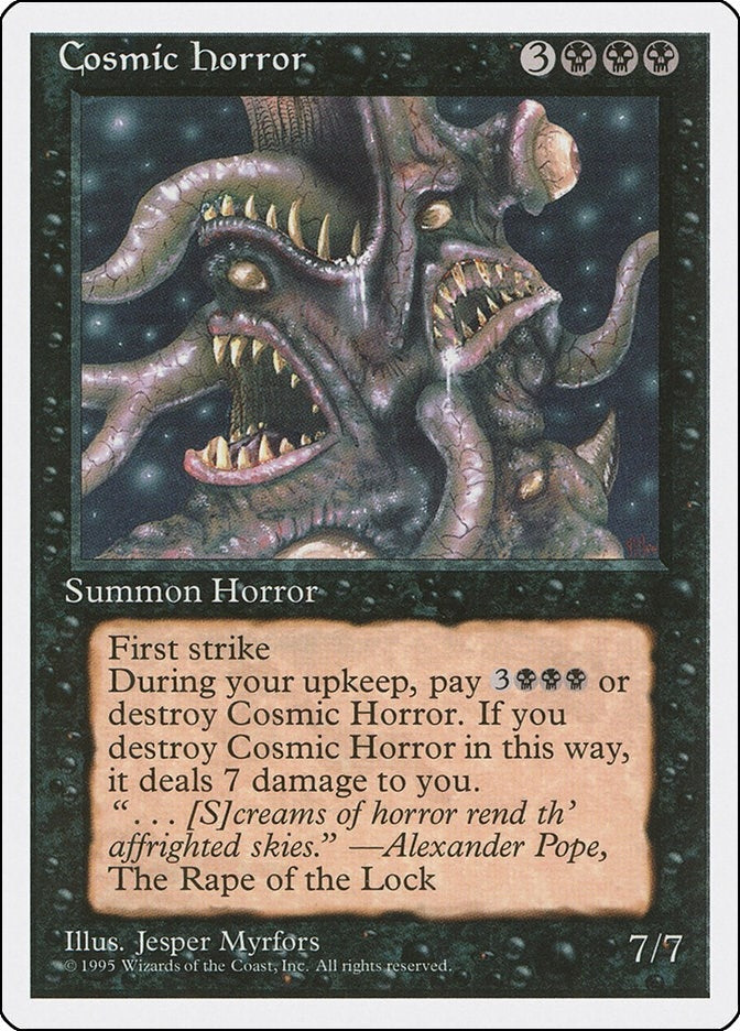 Image for Cosmic Horror [Fourth Edition] - Magic: The Gathering