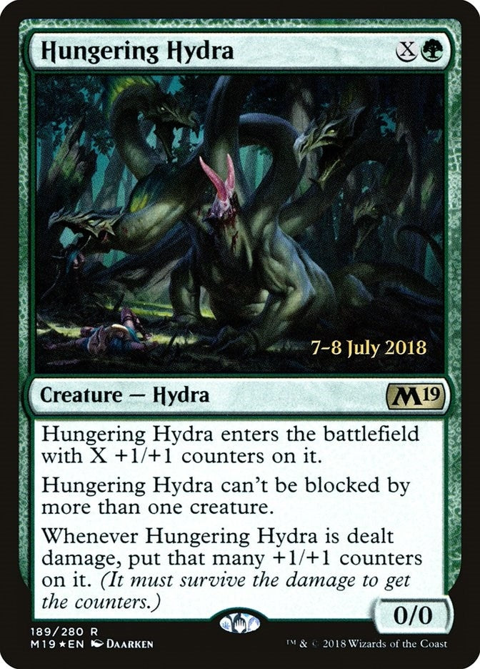 Image for Hungering Hydra (189) [Prerelease Cards] - Magic: The Gathering