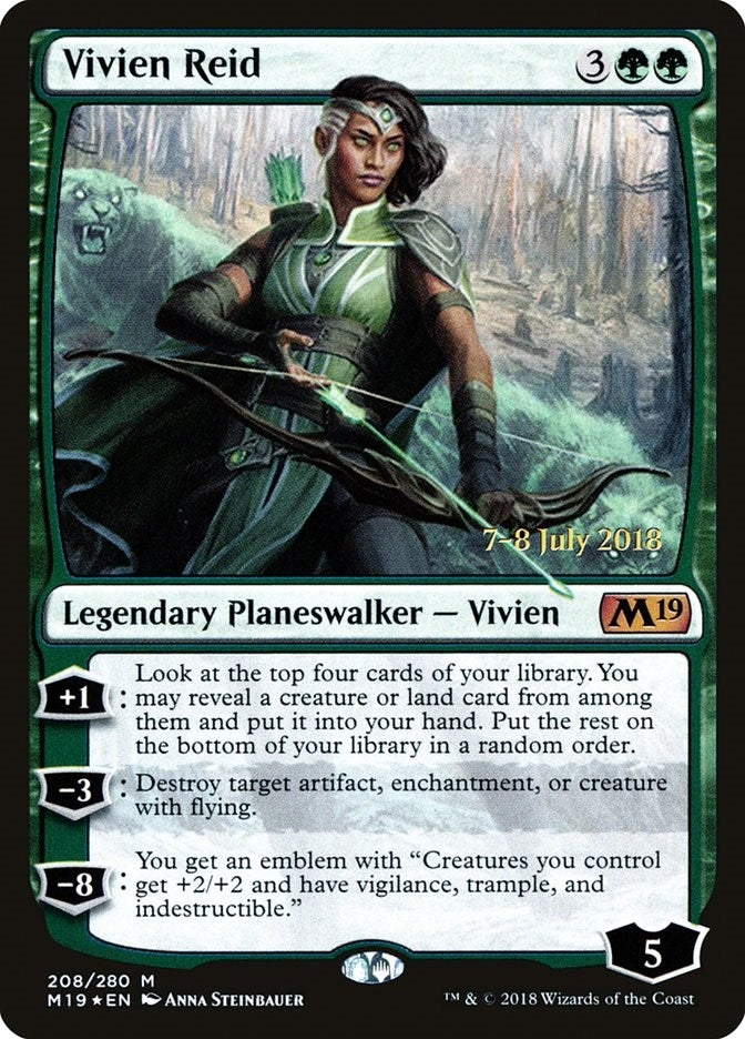 Image for Vivien Reid (208) [Prerelease Cards] - Magic: The Gathering