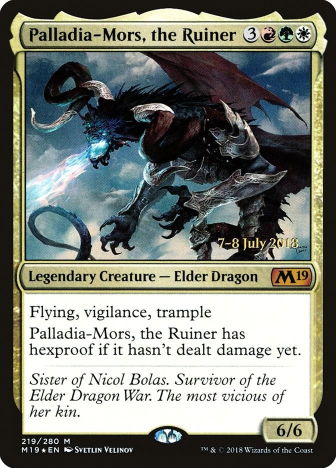 Image for Palladia-Mors, the Ruiner (219) [Prerelease Cards] - Magic: The Gathering