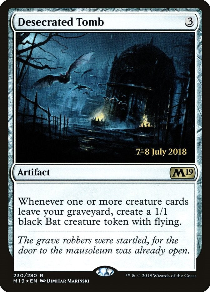 Image for Desecrated Tomb (230) [Prerelease Cards] - Magic: The Gathering